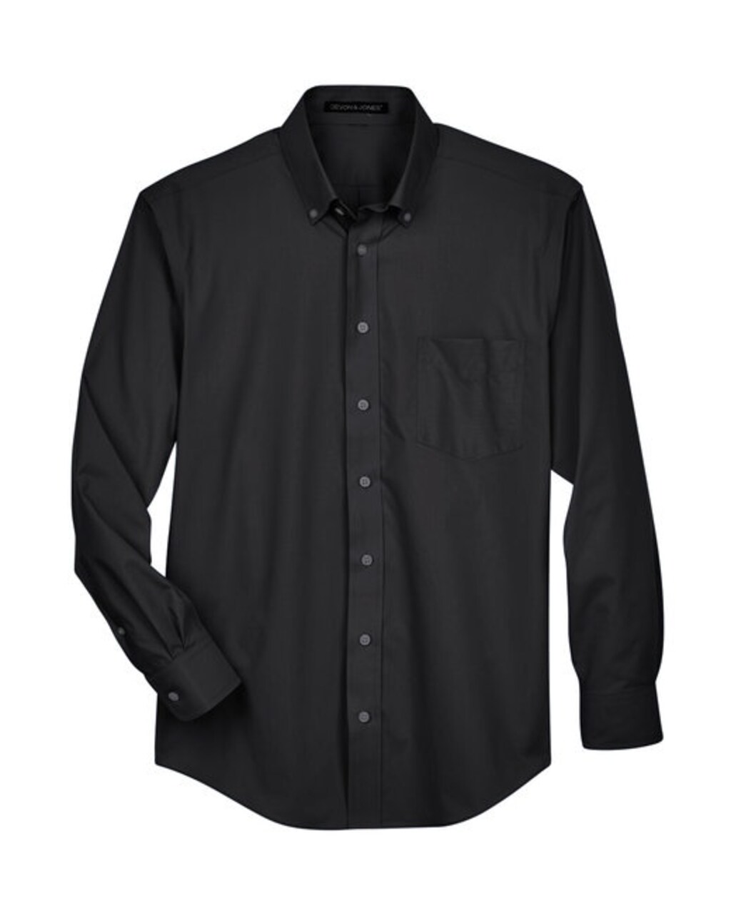 Devon & Jones® Men's Crown Collection Solid Broadcloth Woven Shirt